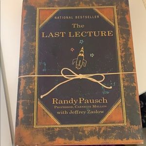 The Last Lecture By Randy Pausch (hard cover)
